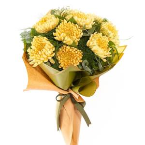 9'lu Sarı Şakayık Buketi