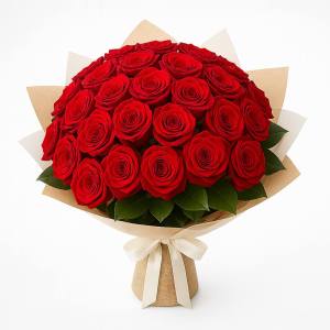 35'li Kırmızı Güller Buketi