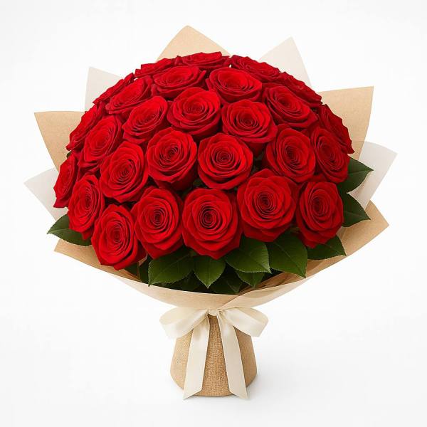 35'li Kırmızı Güller Buketi
