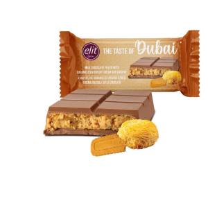 Kadayıflı ve Karamelize Bisküvi Krema Dolgulu Sütlü Çikolata 90g